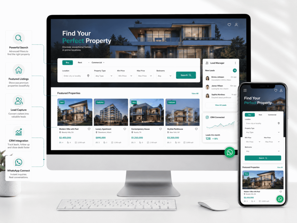 7 poderosas plataformas y empresas recomendadas para crear páginas web inmobiliaria 2 7 Poderosas Plataformas Y Empresas Recomendadas Para Crear Páginas Web Inmobiliaria